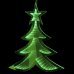 Χριστουγεννιάτικo Δεντράκι Πράσινο με 3D Φωτισμό LED (20cm)